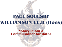 Notary Public Solicitor Commissioner for Oaths
